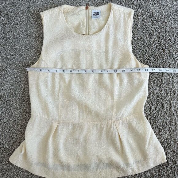 VERO MODA | Peplum sleeveless blouse - Picture 6 of 7